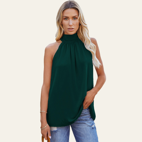 MADRID HALTER NECK TOP
