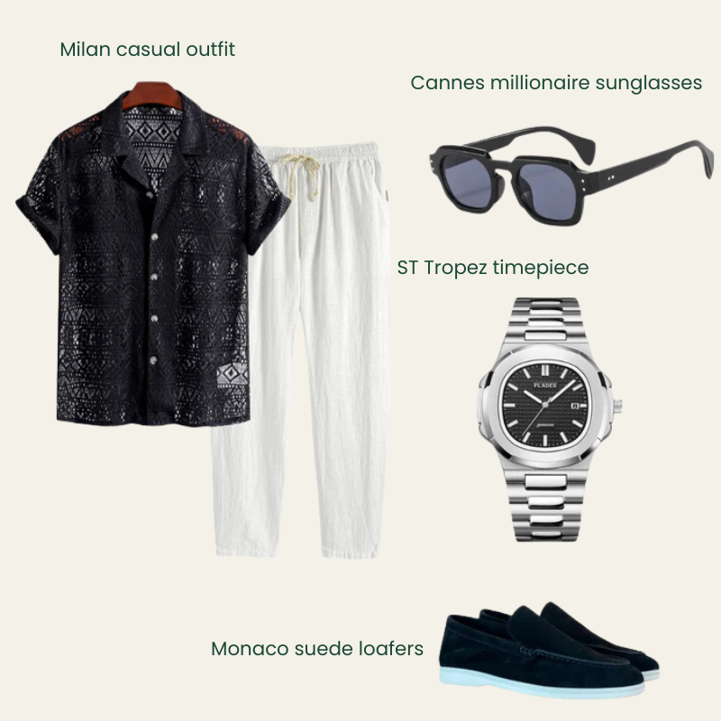 MONACO BLACK SET