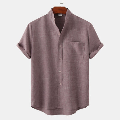 MONTE CARLO COTTON BUTTON-UP